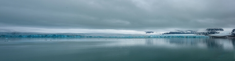 Scenic View of NY Alesund, Spitsbergen, Norway