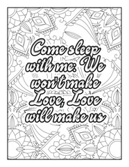 Romantic coloring page for adults. Motivational quotes. Inspirational quotes. Coloring book page for adults. Heart Quotes. Love Quotes. motivational quotes coloring pages. Love Quotes coloring page.