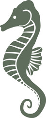 Fototapeta premium Seahorse icon