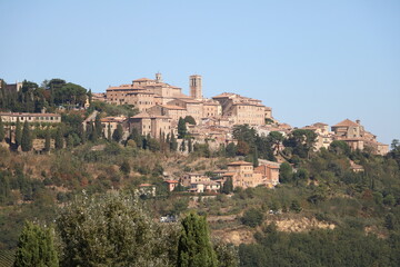 Fototapeta na wymiar Montepulciano in Tuscany, Italy