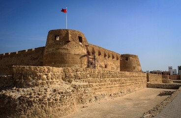 Arad fort view near Manama, Bahrain