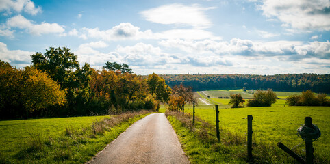 landscape in the mountains