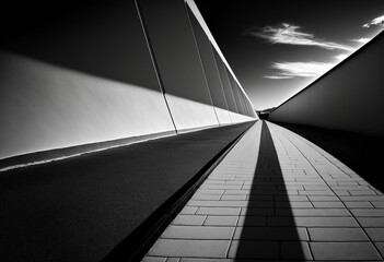 Ai-Generated Render: A Minimalistic, Realistic Perspective of Artificial and Natural Worlds