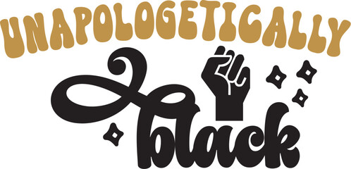 Retro Black History SVG Design