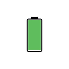 Battery Power Indicator Icon Vector