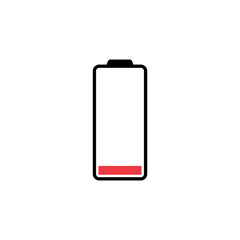 Battery Power Indicator Icon Vector