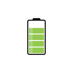 Battery Power Indicator Icon Vector