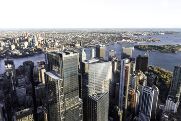 views from the one world trade center building