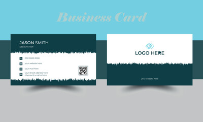 Modern business card design | vector design template | simple business card design | double sided business card template | 