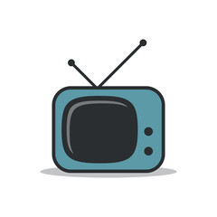 Television Screen Icon Vector Template