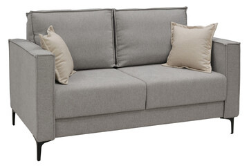 Sofa isolated on white background. Including clipping path