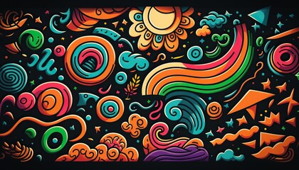 colorful pattern background
