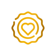 favorite gradient icon
