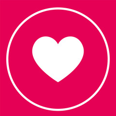 Heart icon. Love symbol. love symbol vector.