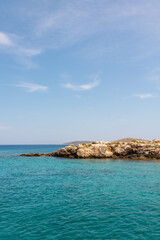 Mediterranean Sea with Rock Peninsula 