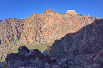 The Black Bridge across the Colorado River AZ