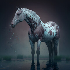 Paint horse: Introducing the stunning and beautiful digital art cat collection, a masterpiece of modern art that showcases the amazing talent of the artist. These cats are cute and playful