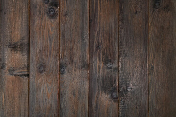 old wooden panels. grunge dark wood background