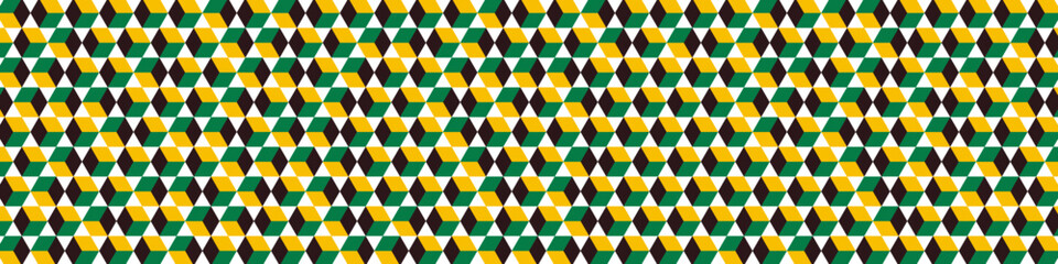  Hexagonal Maze pattern abstract illustration