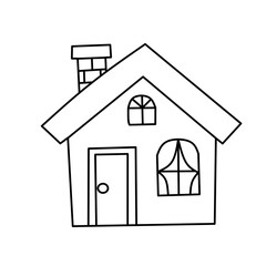 vector illustration image of a house