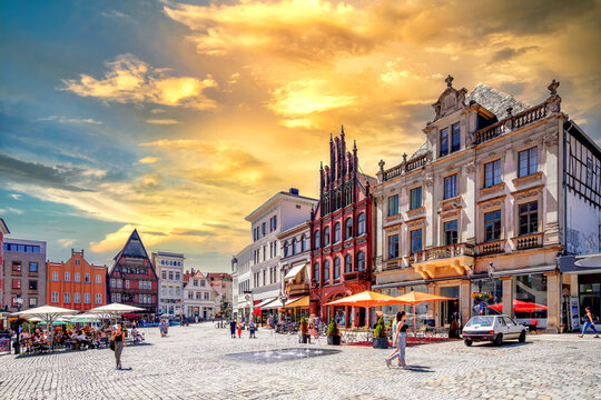 Altstadt, Minden, Deutschland 