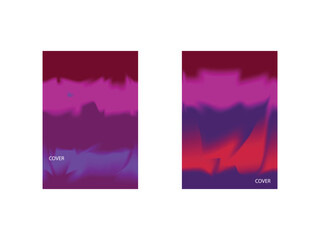 collection of abstract backgrounds with beautiful gradation colors, colorful backgrounds for poster flyer banner backdrop.vertical banner.cool fluid background vector illustration