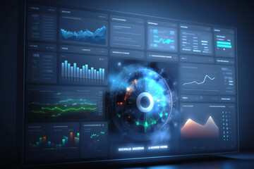 Data analyst finance operations management system, information process work flow