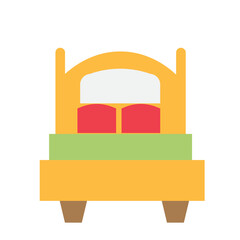 Bed Flat Icon