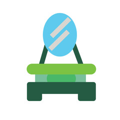 Mirror Flat Icon
