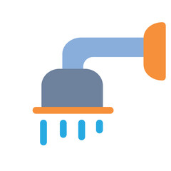 Shower Flat Icon