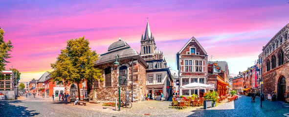Gasse, Aachen, Deutschland 