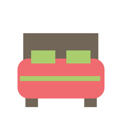 Bed Flat Icon