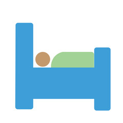 Bed Flat Icon