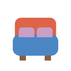 Bed Flat Icon