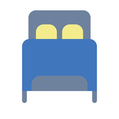 Bed Flat Icon