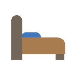 Bed Flat Icon