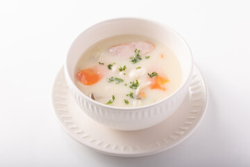 白インゲン豆のクリームシチュー