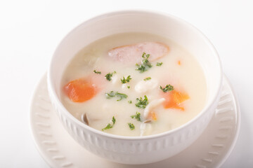 白インゲン豆のクリームシチュー