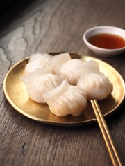 Har Gow, shrimp dumpling dim sum