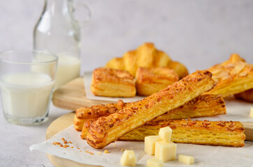 various kinds of pastries served for family events
