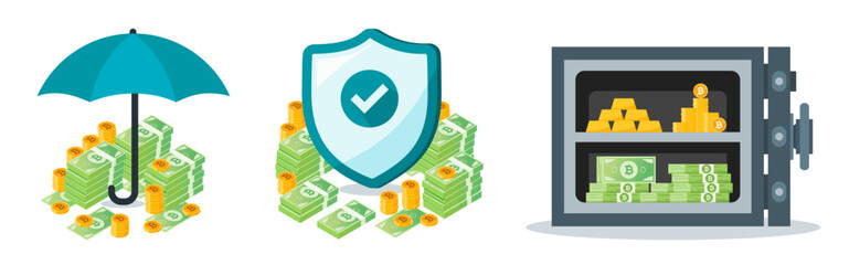 Thai Baht Money Protection and Security Set