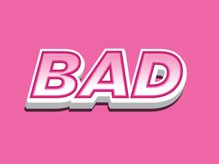 Retro Style Bad Vibes