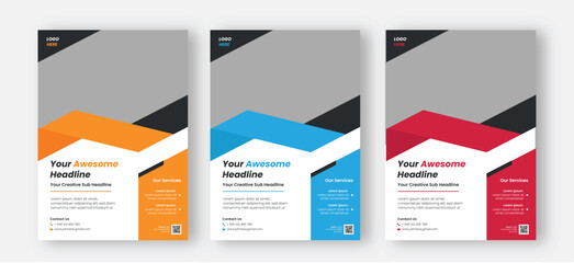 Modern and Simple Business Flyer Template 8