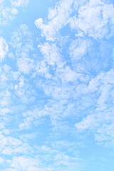 white cloud on blue sky, natural background