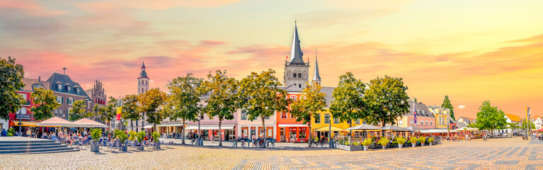 Fototapeta premium Markt, Xanten, Deutschland 
