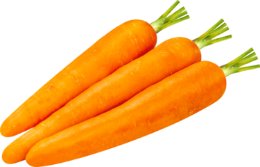 Carrot on white background, Fresh Carrot Isolaet on white with clipping path.