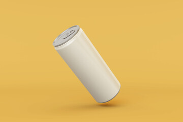 High quality floating left slim aluminum drink can mock up