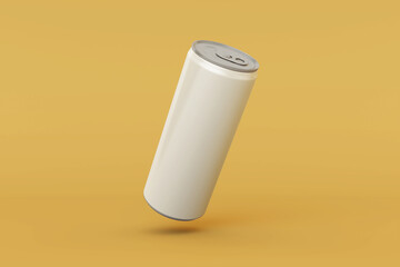 High quality floating right long aluminum drink can mock up