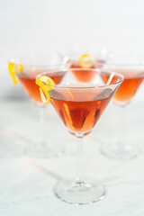 Cosmopolitan cocktail