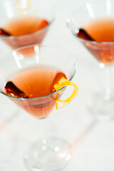 Cosmopolitan cocktail